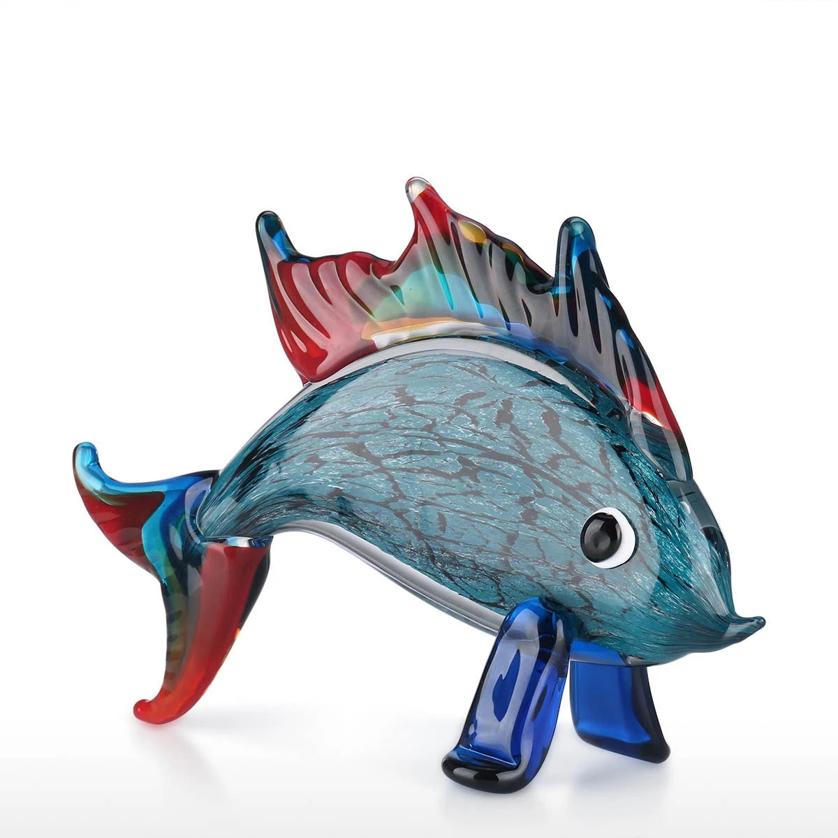 Aquarium Decor and Fish Tank Ornaments with Dolphin Fish