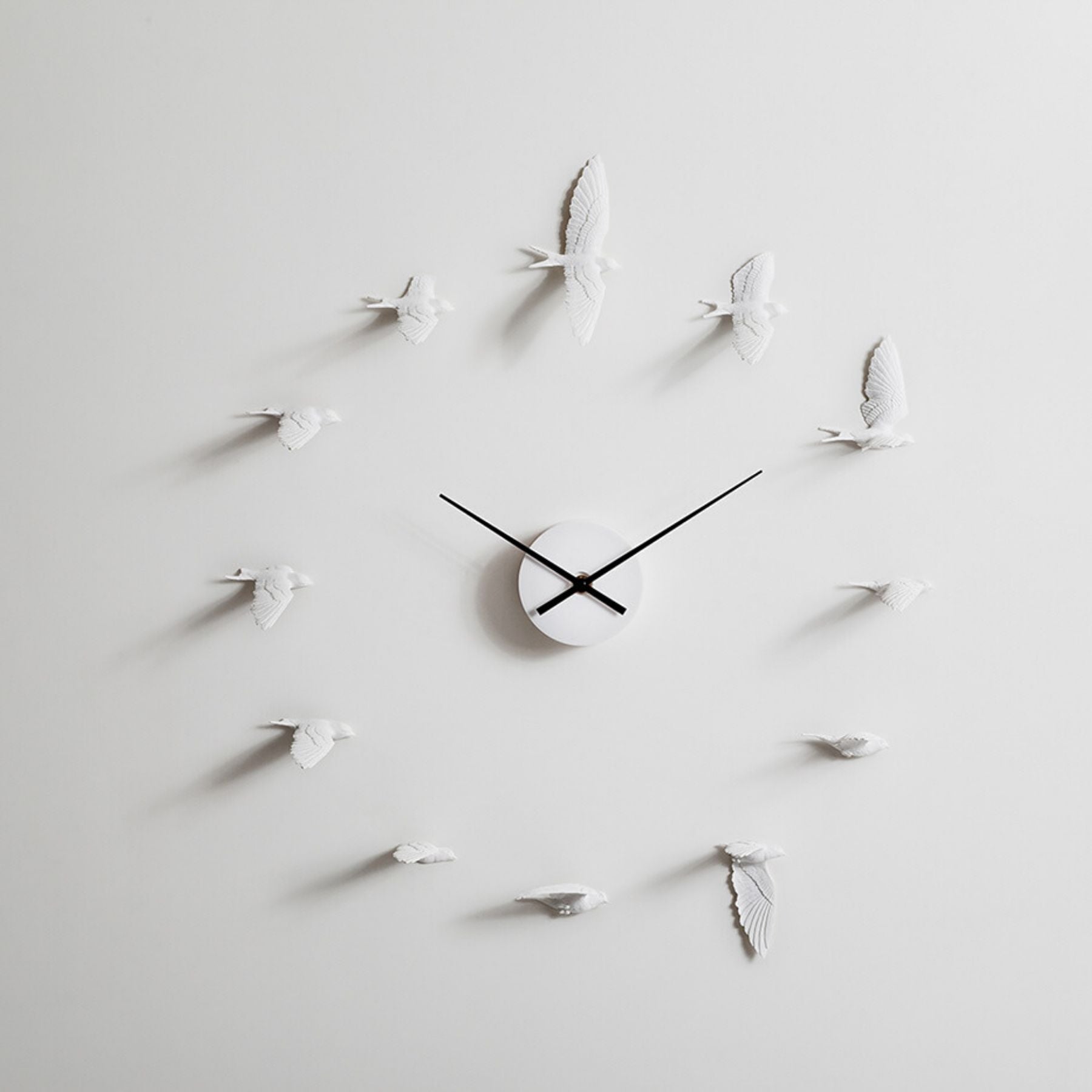 Bird Wall Clock It in the sky and home literally represent freedom