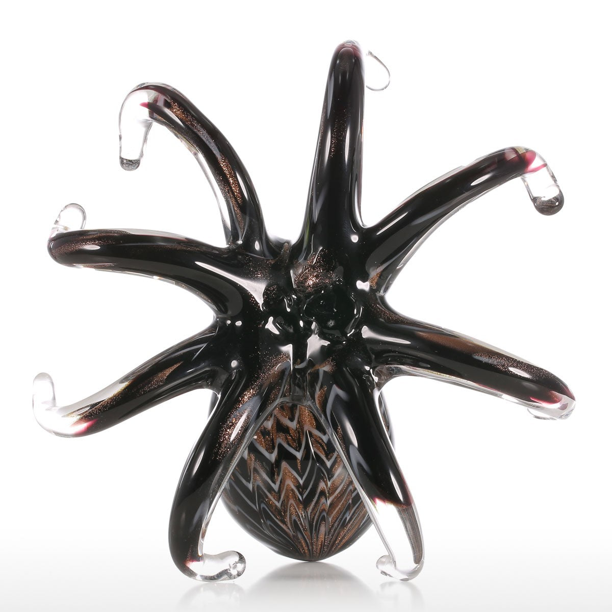 Black Octopus and Octopus Home Decor with Glass Octopus for Christmas Gifts and Christmas Ornaments
