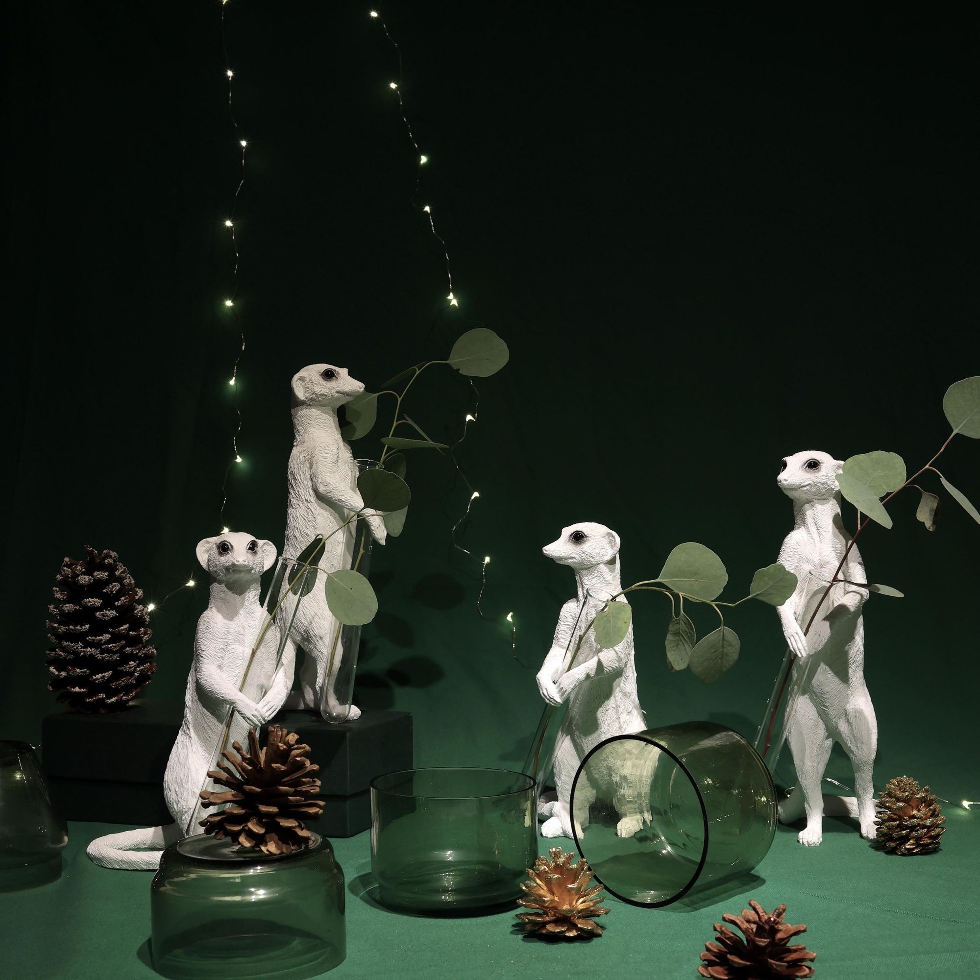 Celebrate the Christmas with Meerkats ornament & figurines!