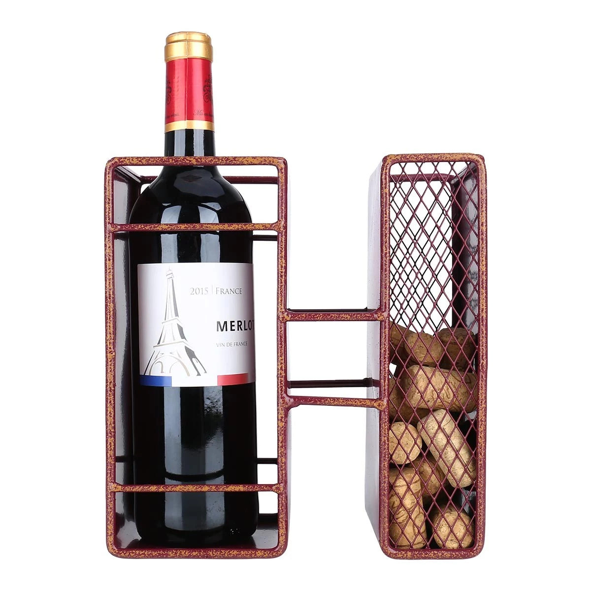 Decorative Letters wine bottle-cork holder is a great item to Housewarming