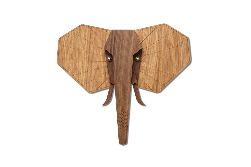 Baby Elephant Wooden Wall Art For Kids, Baby and Nursery Themed Decor