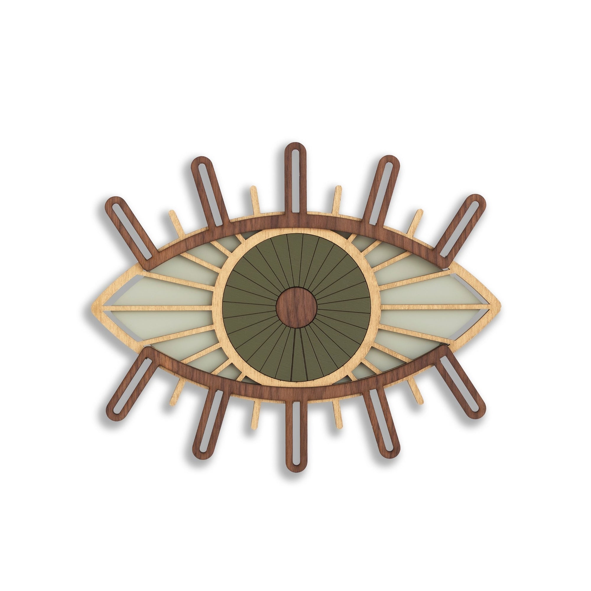 Evil eye wall hanging in a decorative pattern, get your peace!