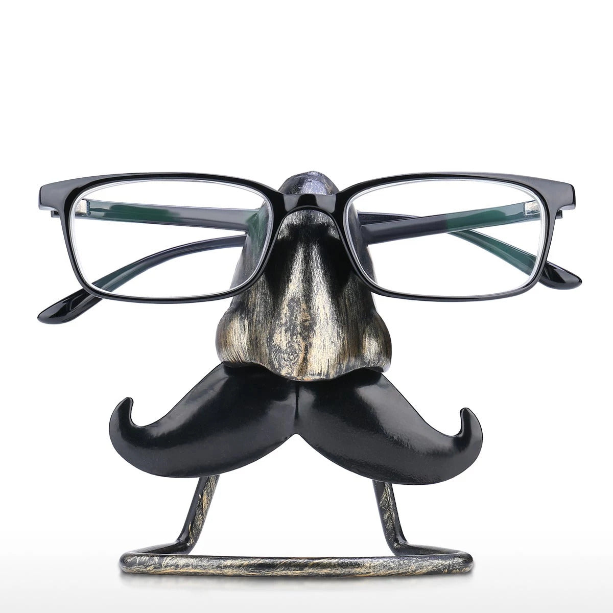Eyeglass Rack with Bird Nose Figurines Ornament to Desk Organizer and Desktop Accessories in Business or Home Life