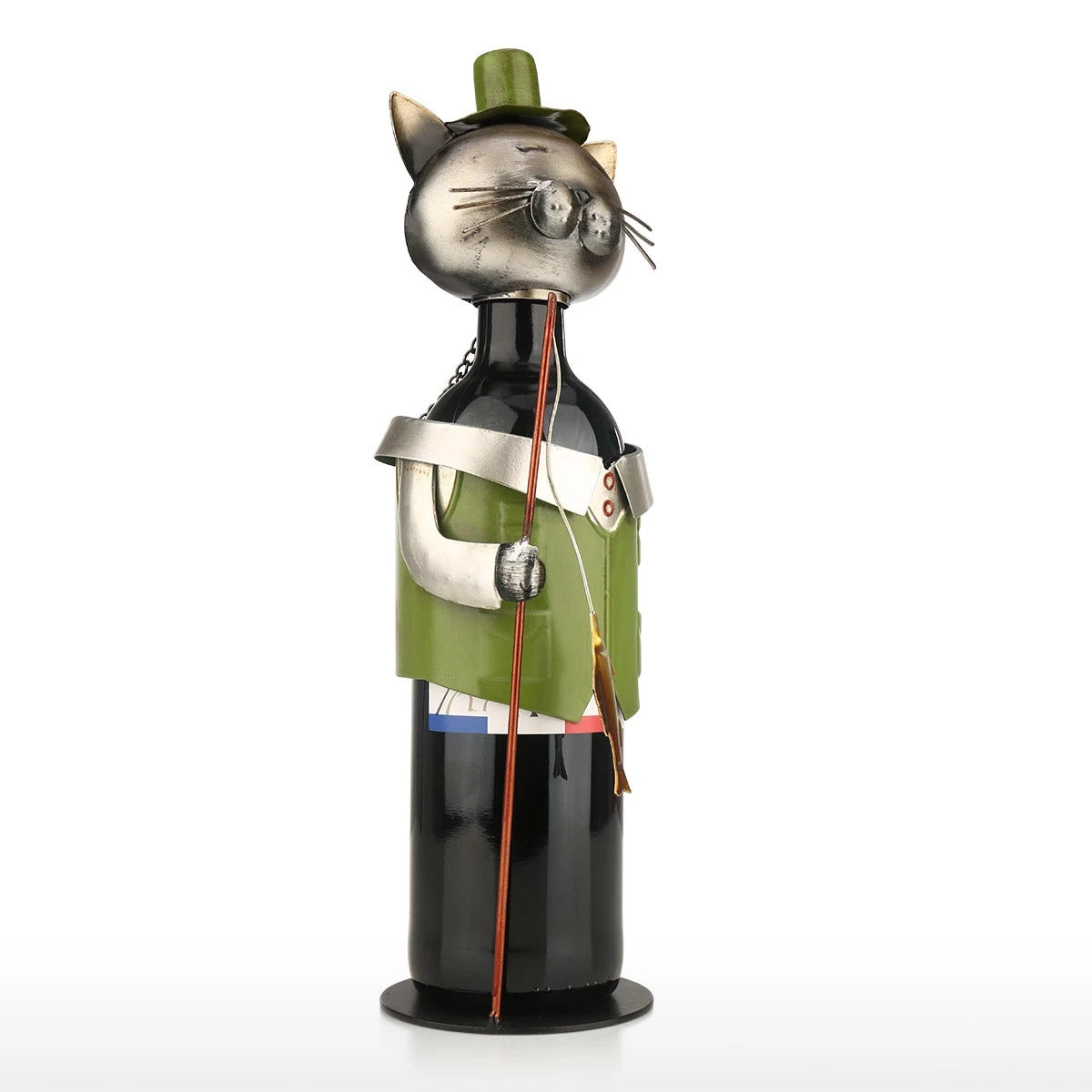 Gifts For Cat Lovers with Single Wine Rack
