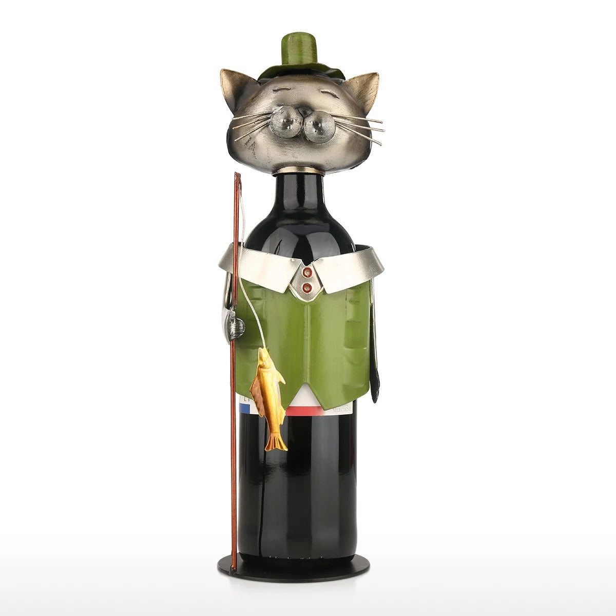 Gifts For Cat Lovers with Small Wine Bottle Holder