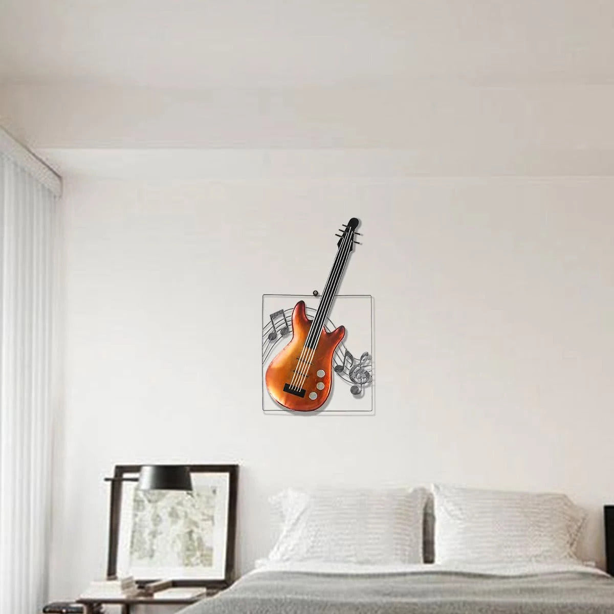 Guitar Wall Art Metal and Musical instrument wall art