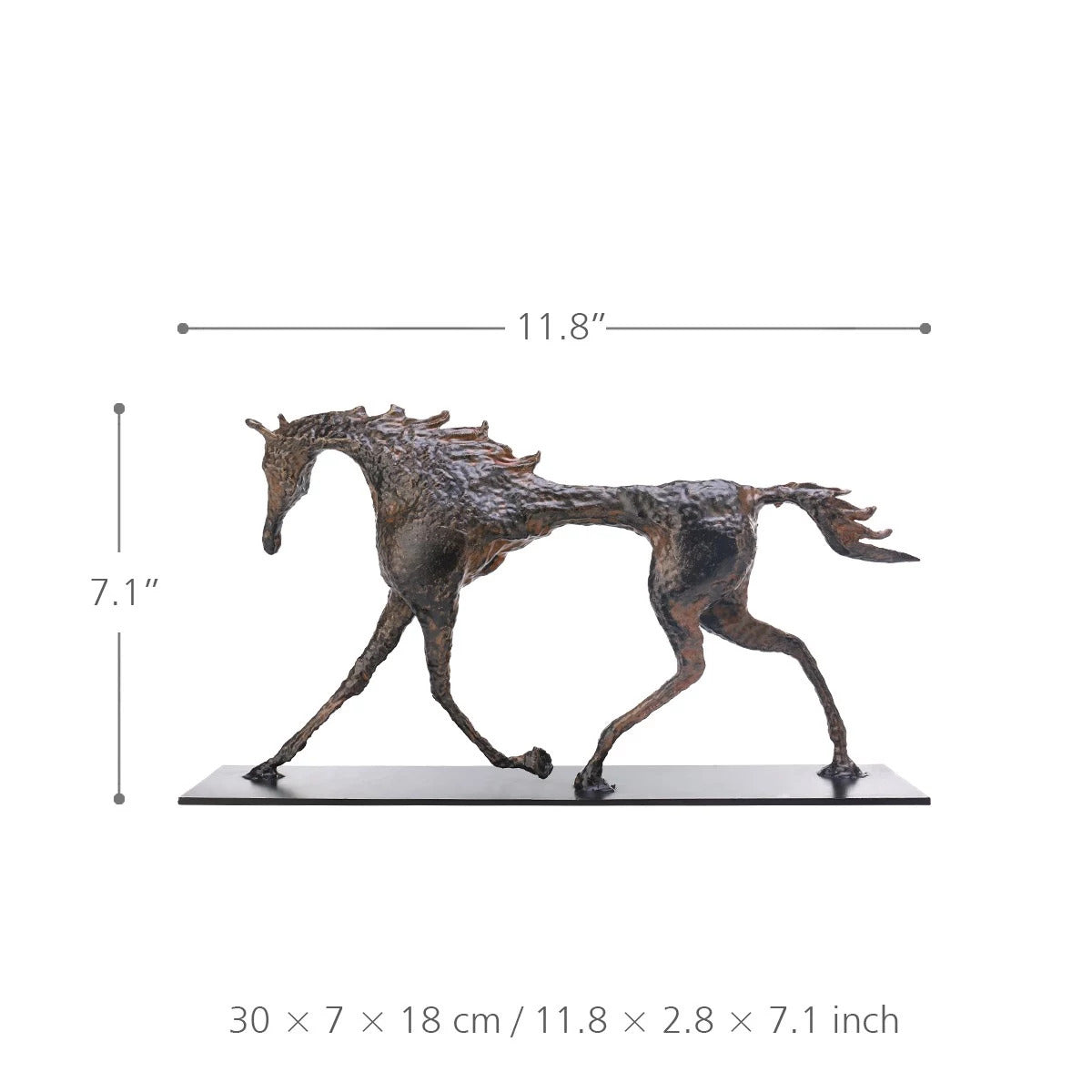 Horse Sculpture Figurine by Alberto Giacometti