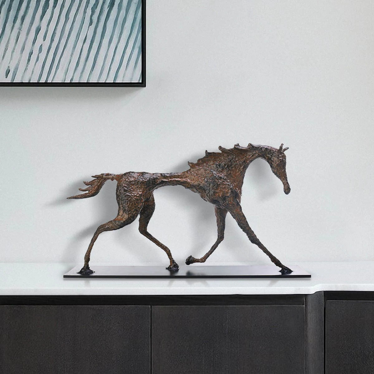 Horse Statue Home Decor and Ornament Sculpture by Giacometti