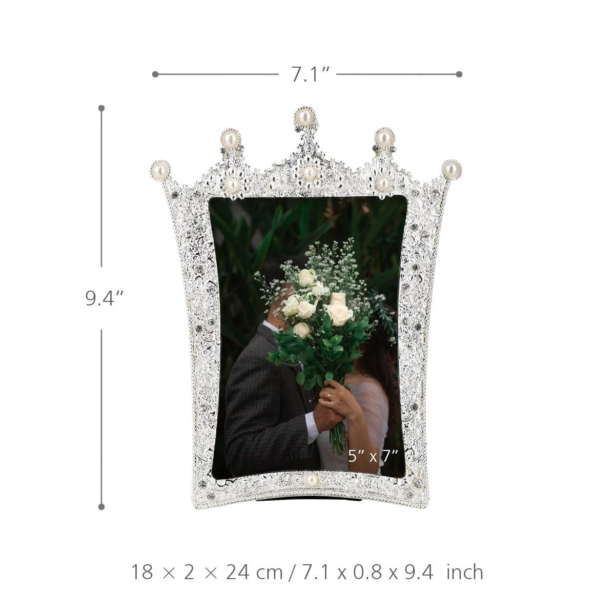 Jewellery Pearl Photo Frame to Home Decor Accessories