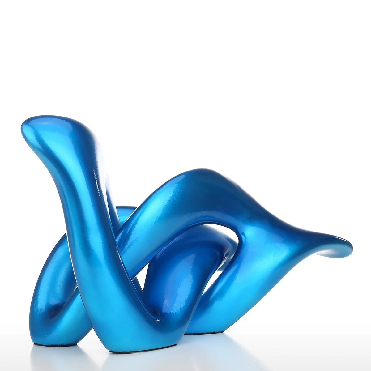 Journey to the Blue Beginning to Abstract Sculpture for Home Accessories in the Bedroom or Living Room Decor