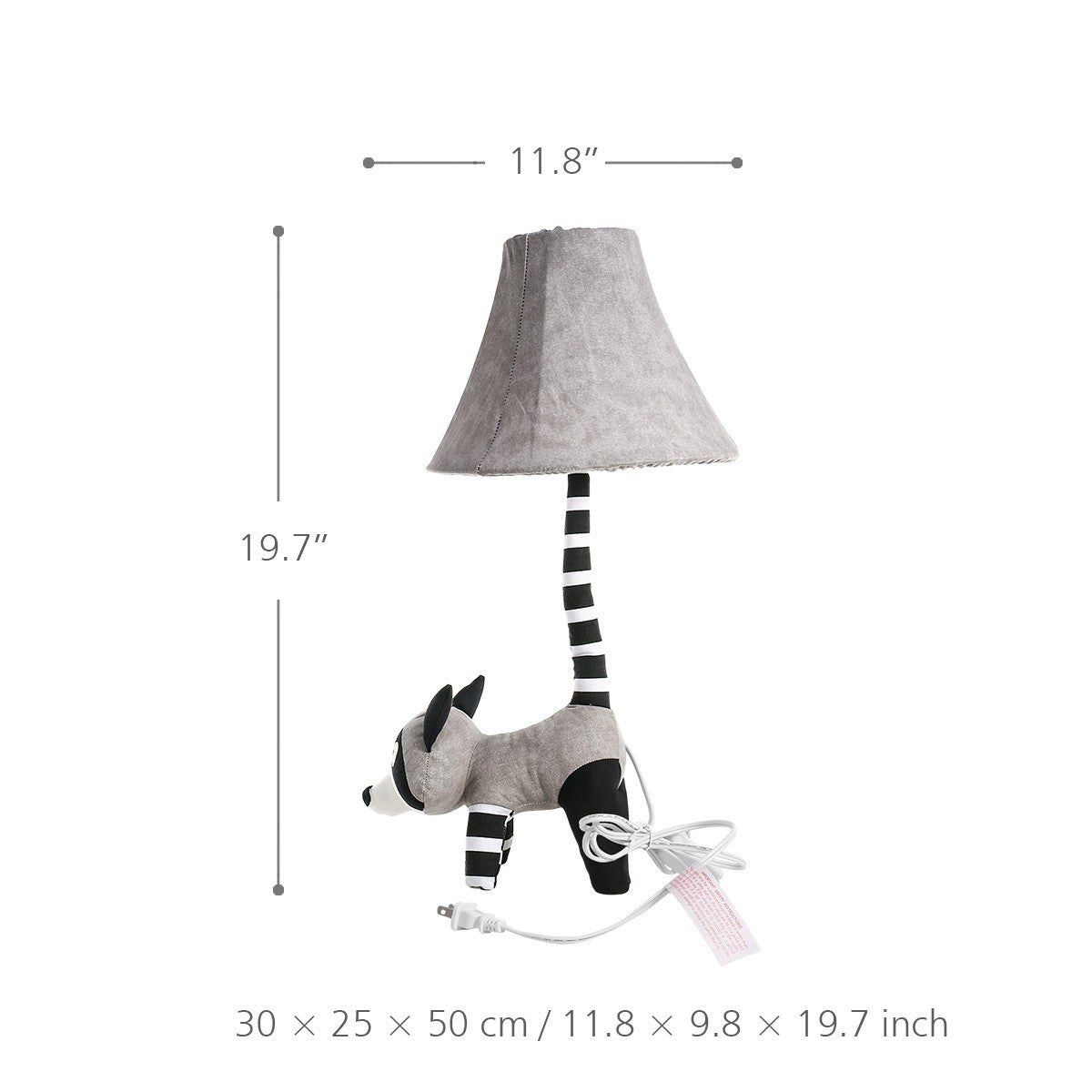 Kids Table Lam and Kids Desk Lamp with Crochet and Patchwork for Nursery Decor