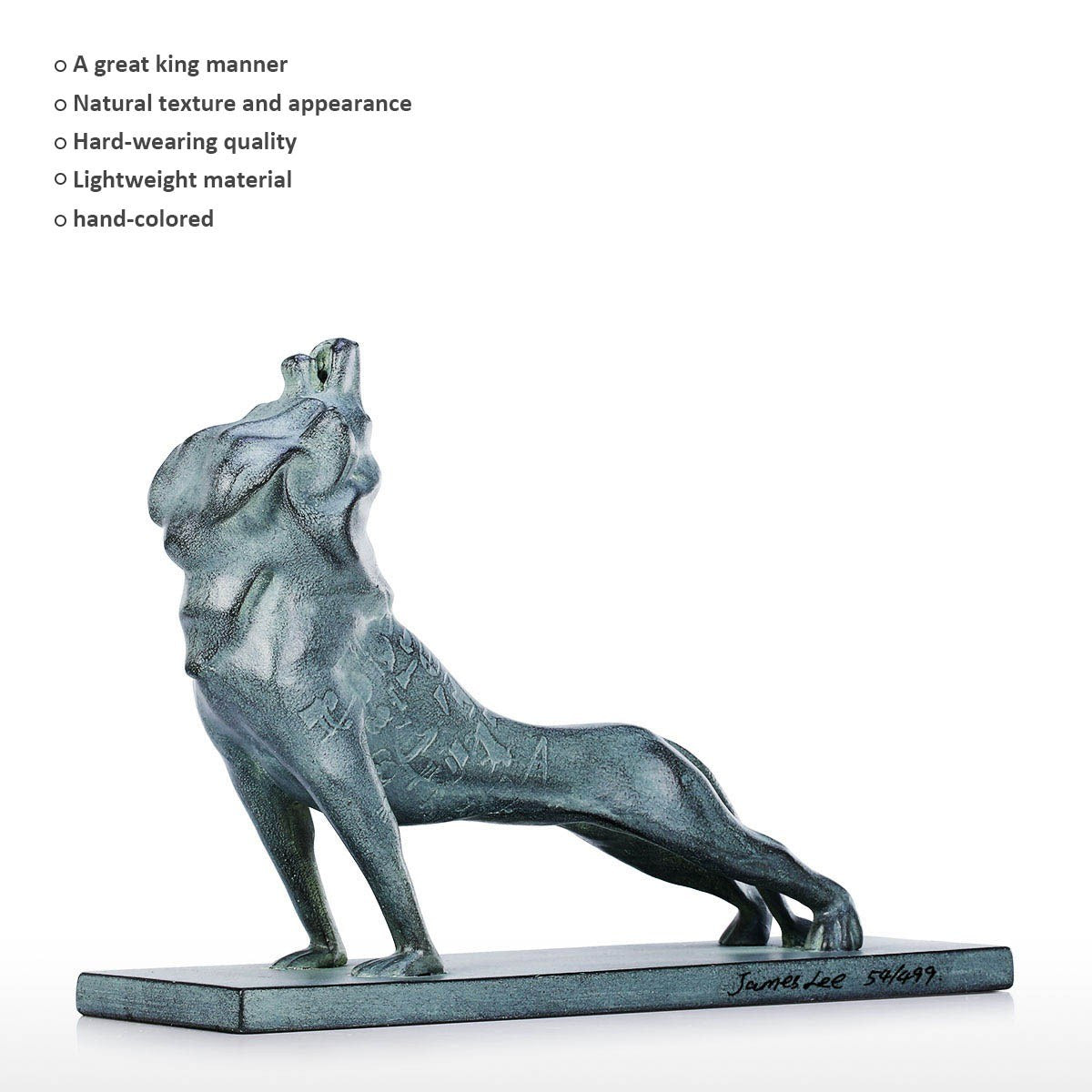 Lion Statue With Home Decor