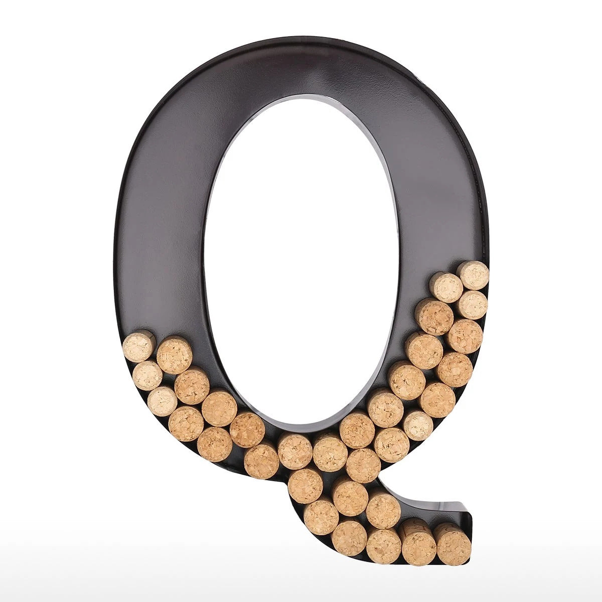 Metal Wall Art with Q Letter