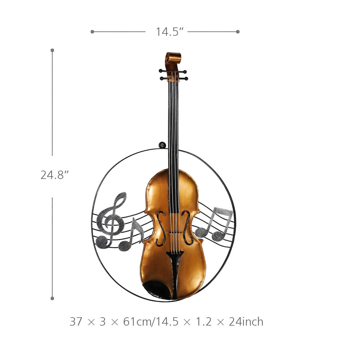 Musical Instrument Wall Art with Violin