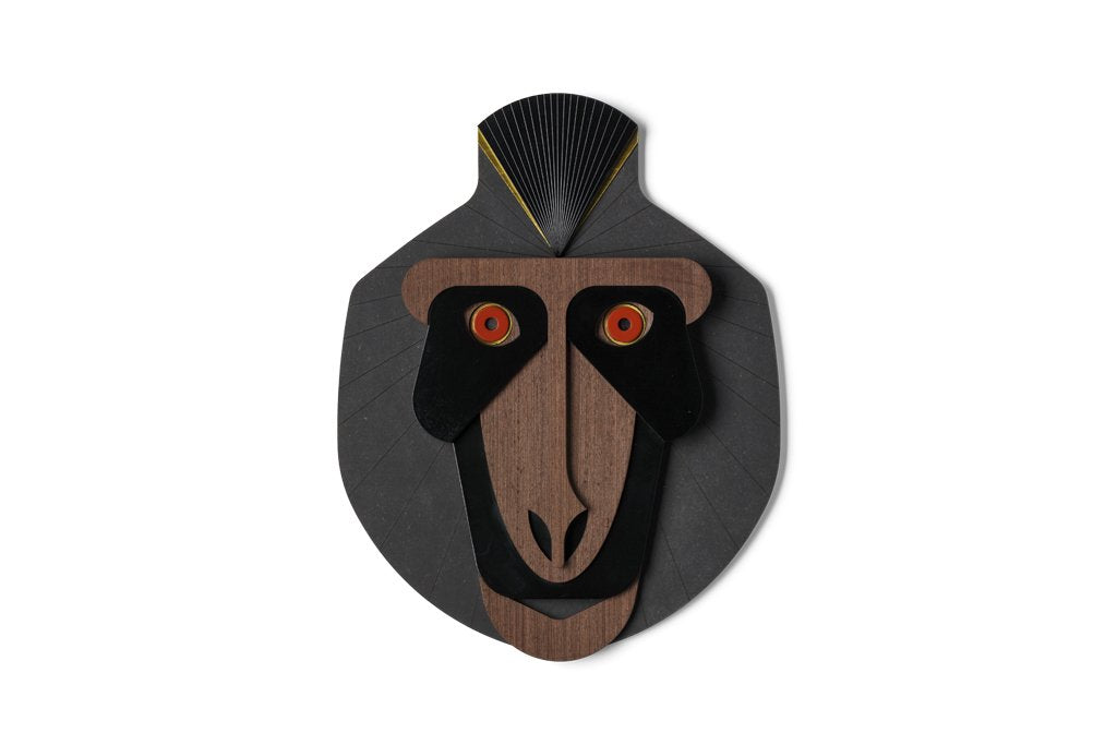 Nursery Wall Art with Monkey 