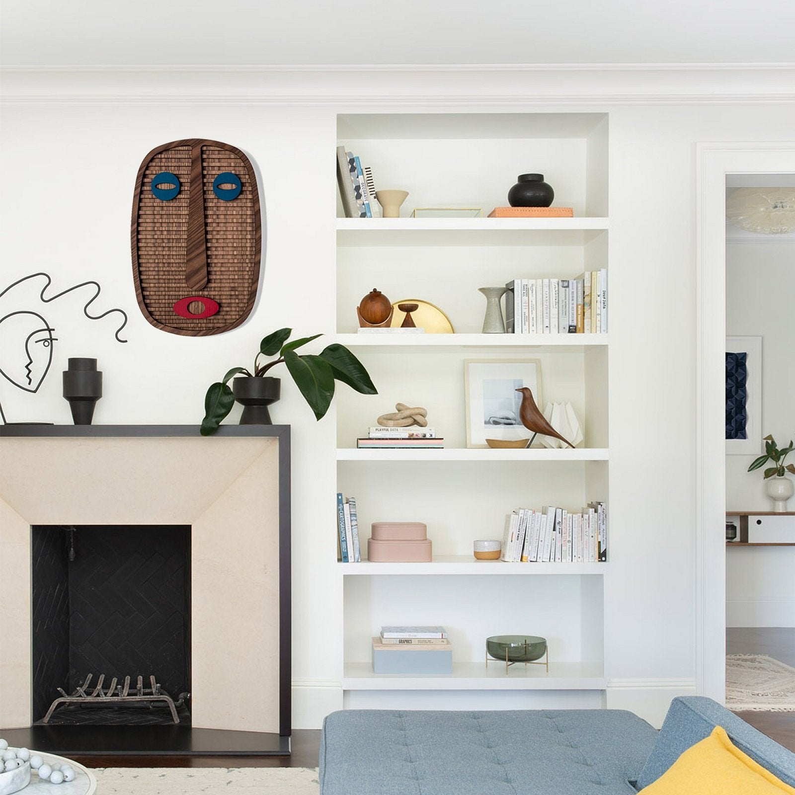 Picasso African Masks for Wall Decor by Umasqu