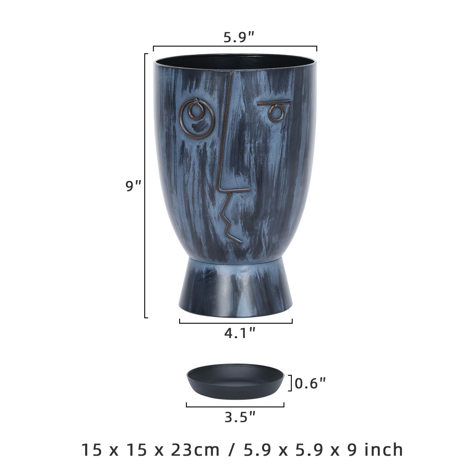 Picasso vase is waiting  for your favorite flowers and you!