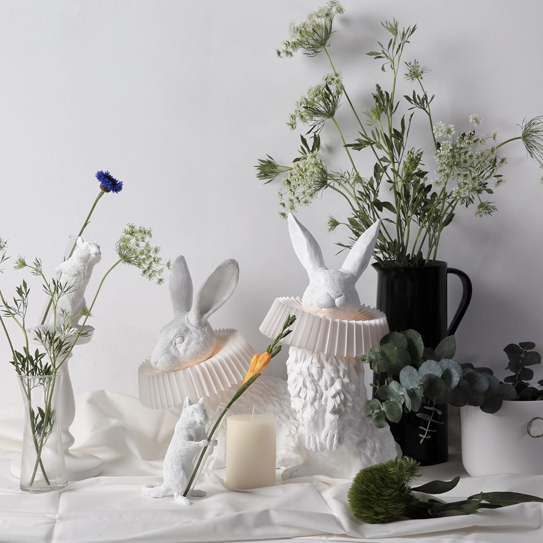 Rabbit Lamp so gentle that perfect for a little magic to your space ...