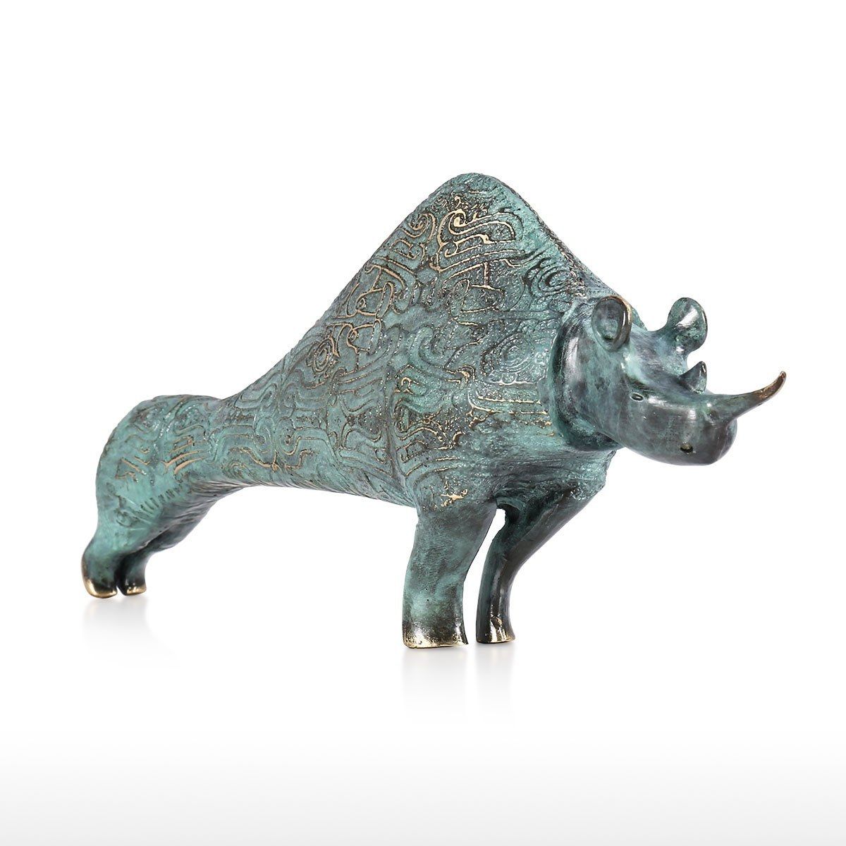 Rhinoceros Statue and Rhinoceros Gifts for Home Decor and Living Room Ideas