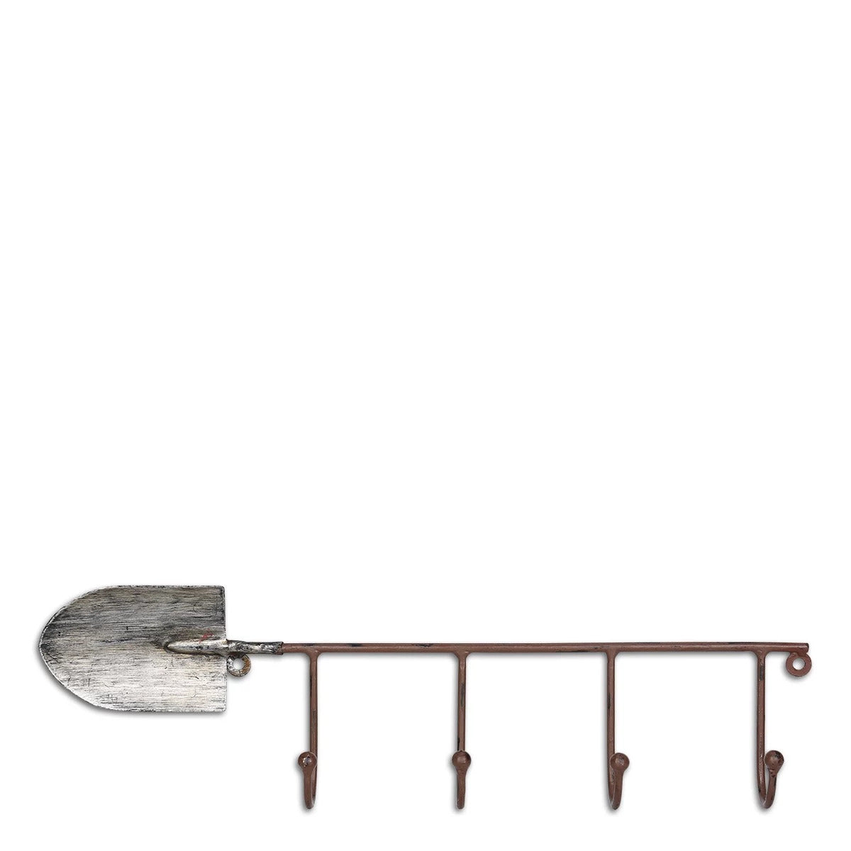 Rustic Coat Rack by Key and Clothes Holder for Wall