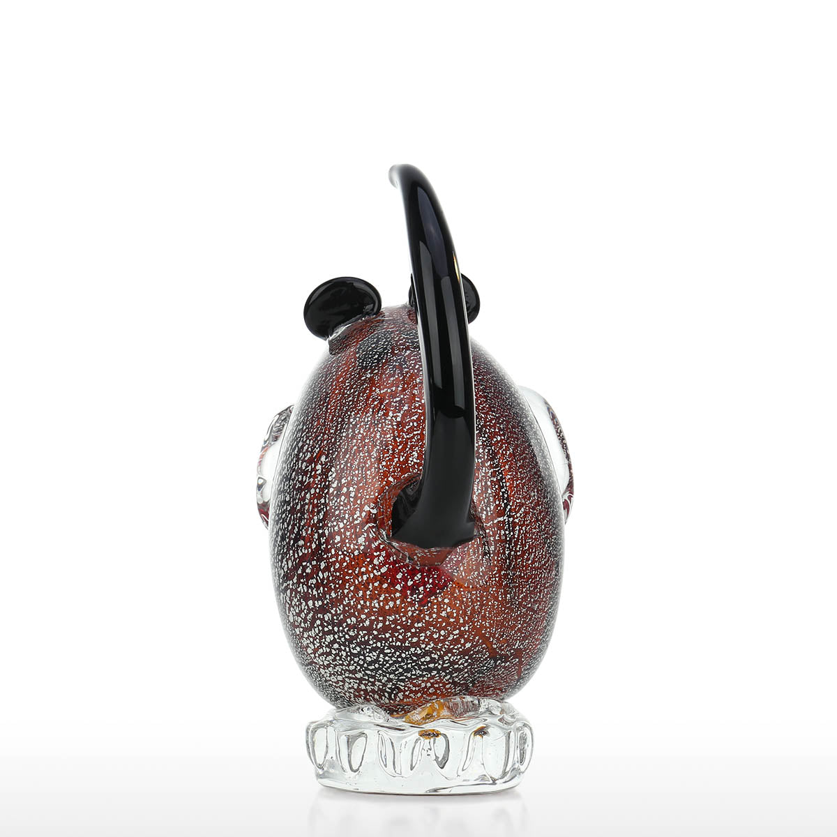 This cute Glass Sculpture Mouse inspires your Love and Gift choices