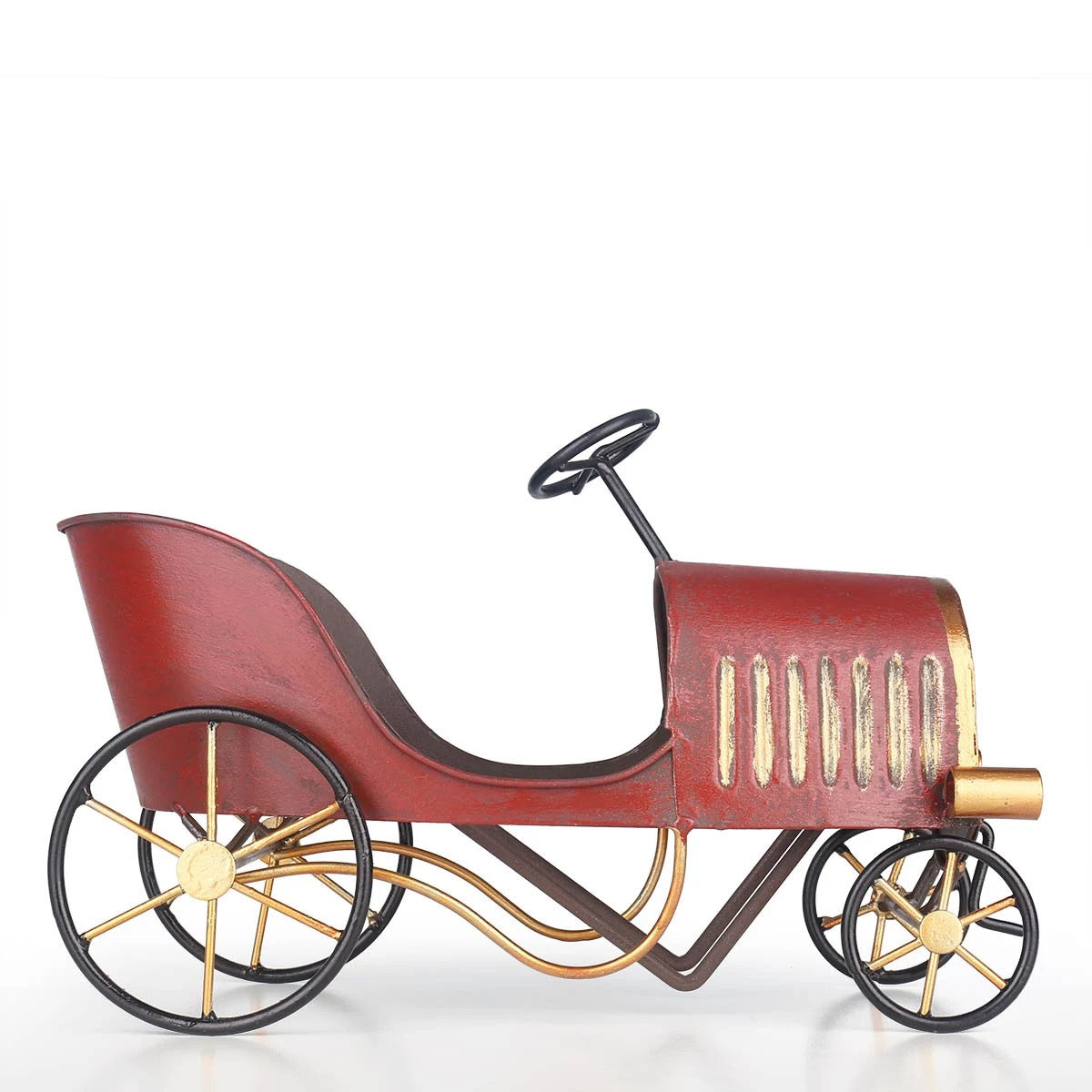 Toy Carriage as Wine Bottle Rack
