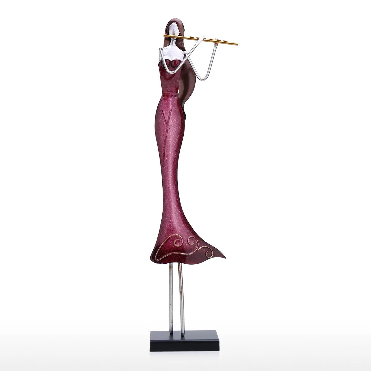 Unique Gifts For Flute Players and Flutist with Decorative Ornament Statue