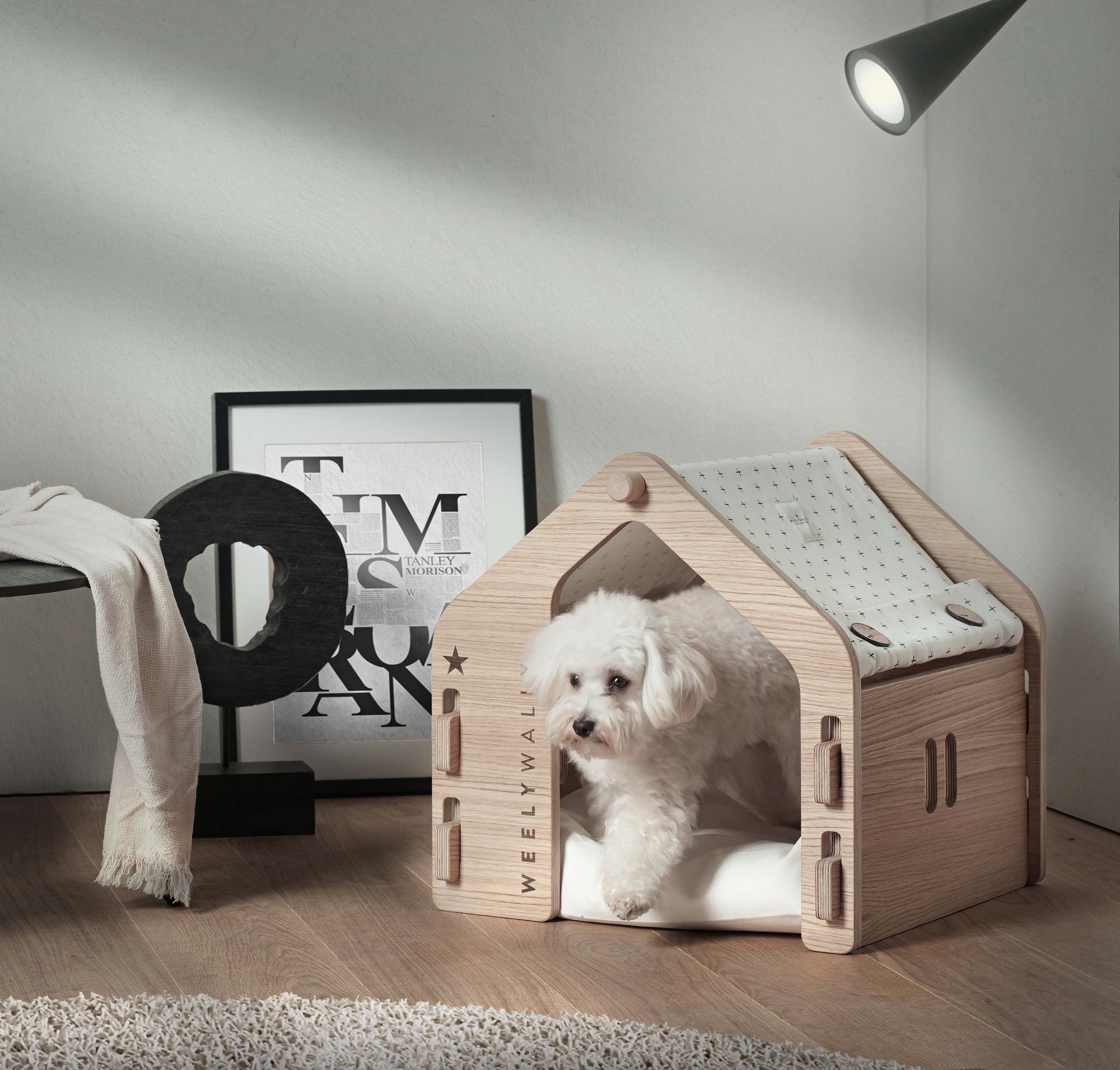 Indoor Dog or Cat house bed - a little piece of paradise in your home!