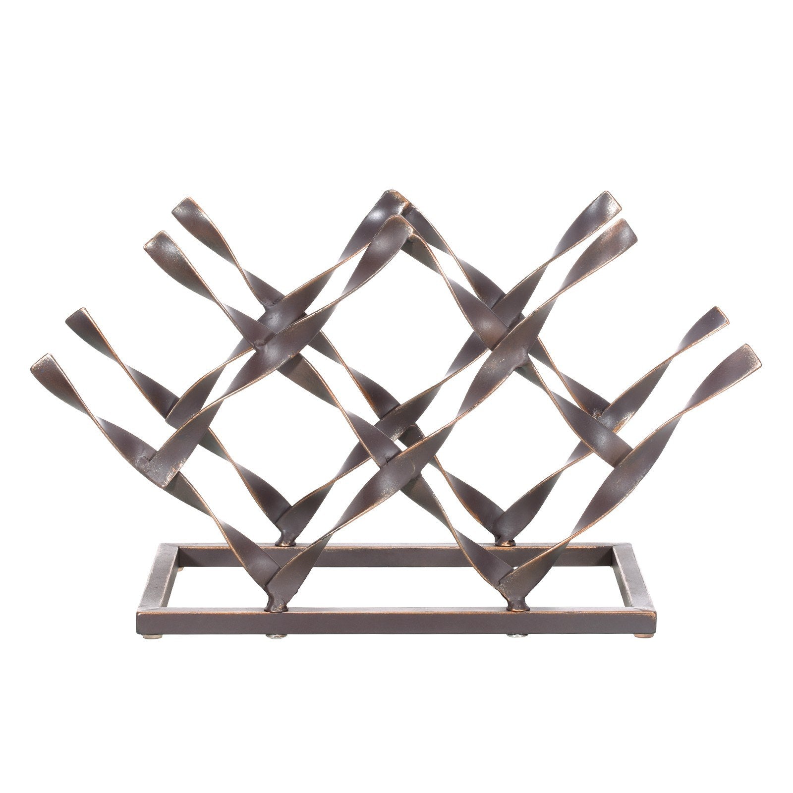 Wine Rack - 7 wine bottles complement your kitchen or living room decor!