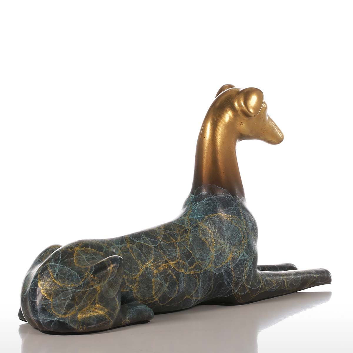 Hound Dog Handmade Bronze Sculpture - Sweet Home Make